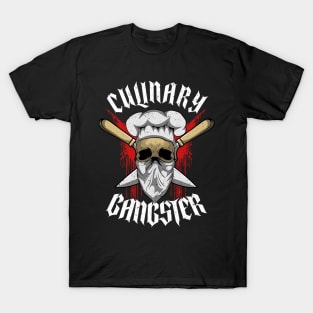 Culinary Gangster The Best Cook In The Kitchen Pun T-Shirt